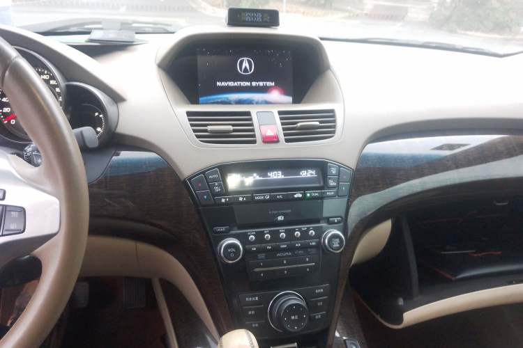Used Acura MDX 2010 3.7 Standard Edition Audio And AC Panel