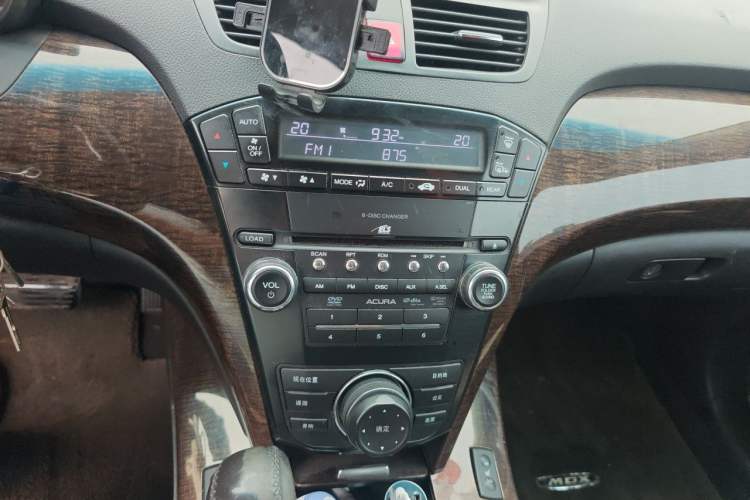Used Acura MDX 2010 3.7 Standard Edition Audio And AC Panel