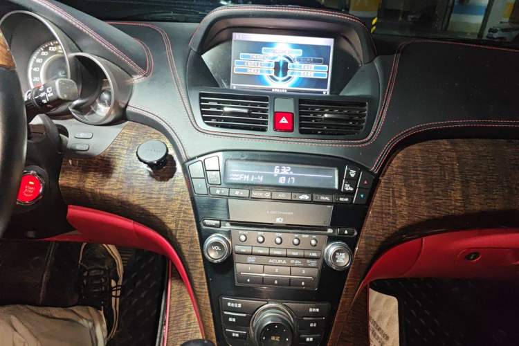 Used Acura MDX 2010 3.7 Standard Edition Audio And AC Panel