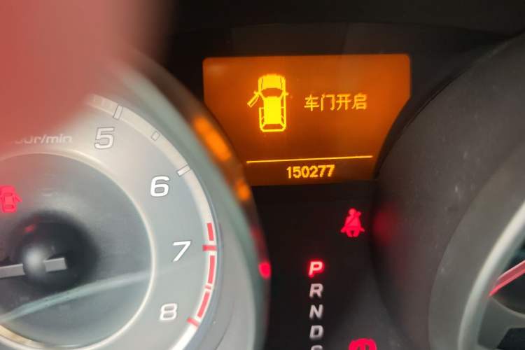 Used Acura MDX 2010 3.7 Standard Edition Odometer Close Up