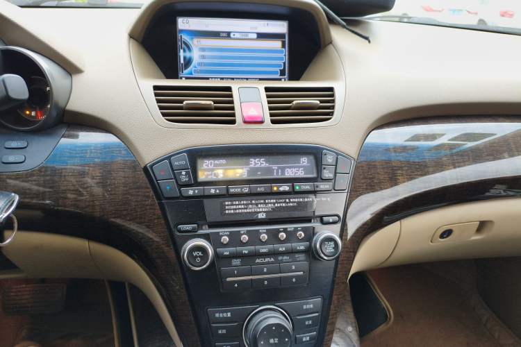 Used Acura MDX 2010 3.7 Standard Edition Audio And AC Panel