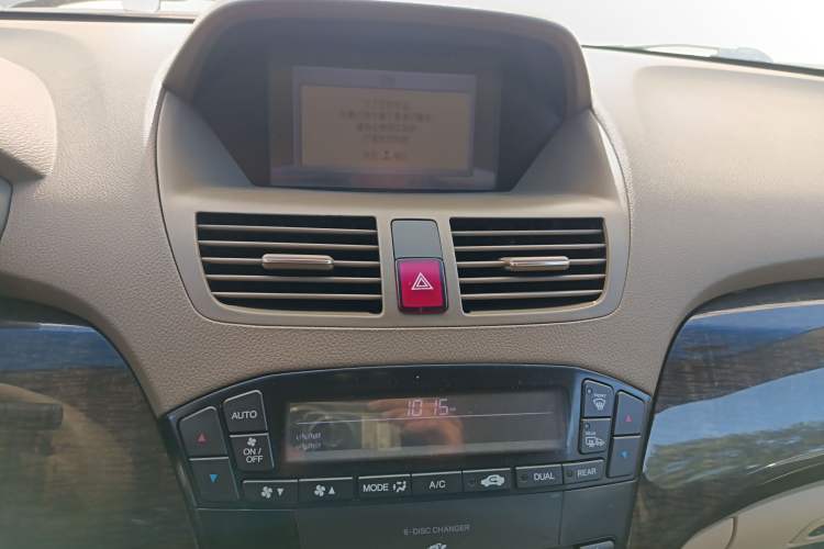 Used Acura MDX 2010 3.7 Standard Edition Audio And AC Panel