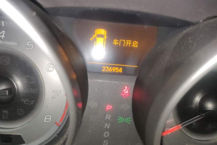 Used Acura MDX 2010 3.7 Standard Luxury Sport Edition Odometer Close Up