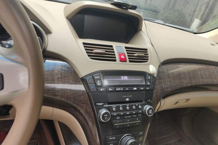 Used Acura MDX 2011 3.7 Standard Deluxe Sport Edition Audio And AC Panel