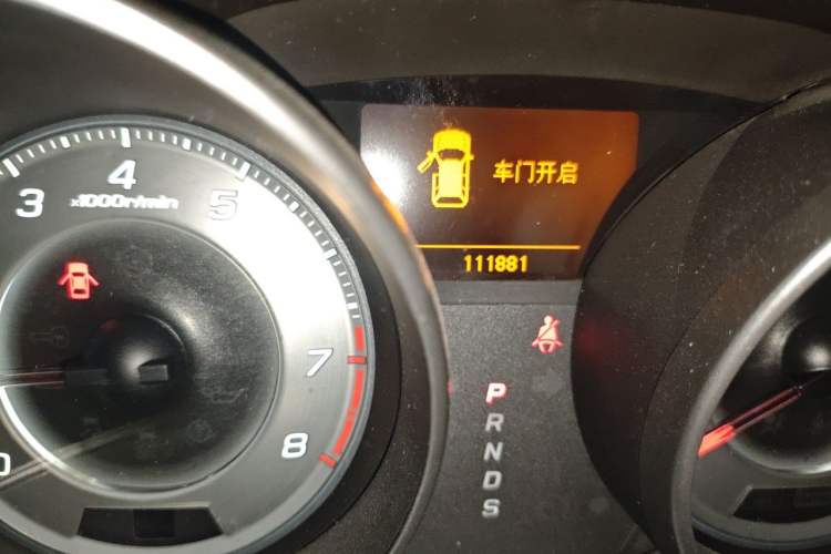 Used Acura MDX 2011 3.7 Standard Deluxe Sport Edition Odometer Close Up