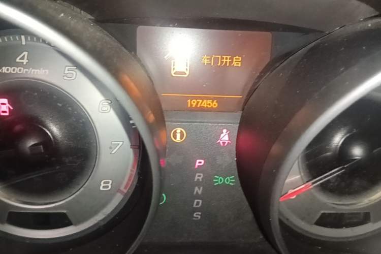 Used Acura MDX 2011 3.7 Standard Deluxe Sport Edition Odometer Close Up