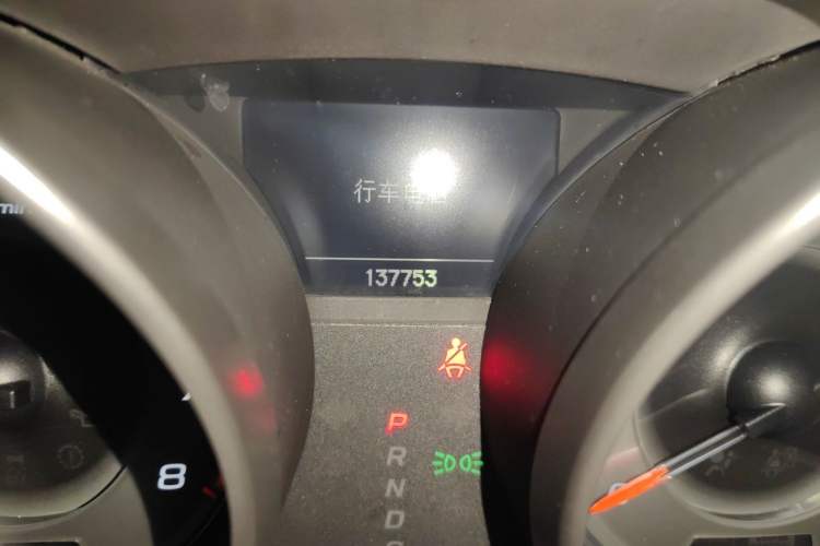 Used Acura MDX 2011 3.7 Standard Deluxe Sport Edition Odometer Close Up