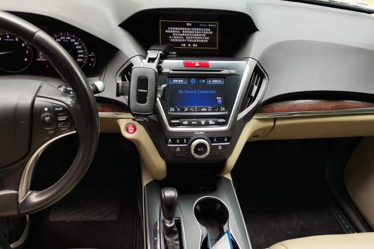 Used Acura MDX 2014 3.5L Elite Edition Audio And AC Panel