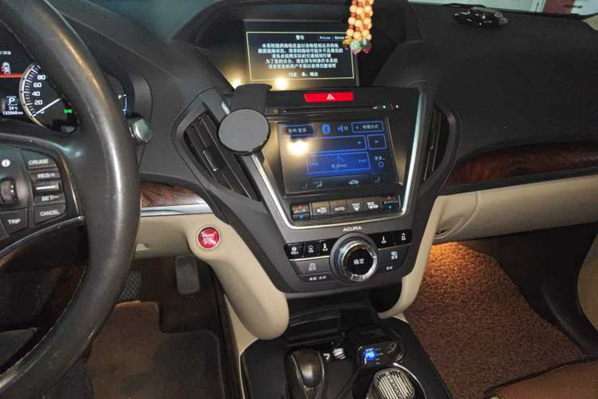 Used Acura MDX 2014 3.5L Elite Edition Audio And AC Panel
