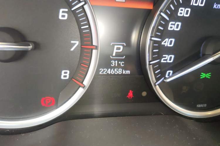 Used Acura MDX 2014 3.5L Elite Edition Odometer Close Up