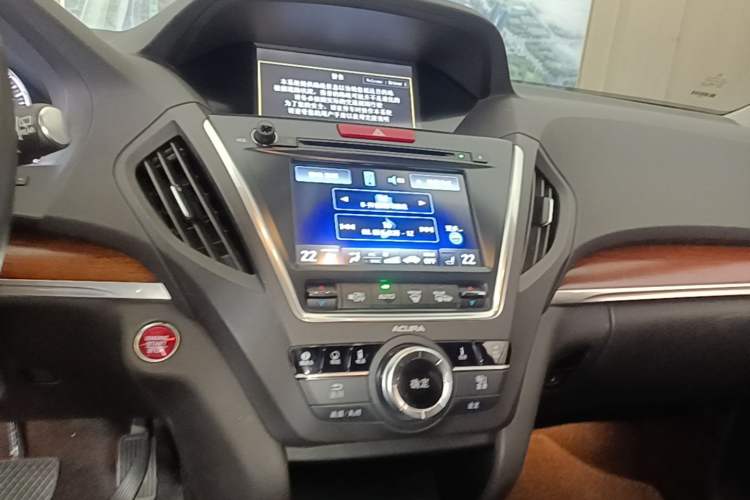 Used Acura MDX 2014 3.5L Elite Edition Audio And AC Panel