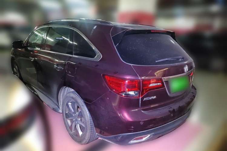 Used Acura MDX 2014 3.5L Luxury Edition Rear Left 45 Deg