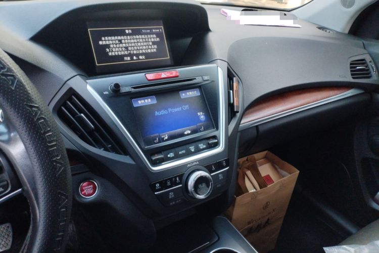 Used Acura MDX 2014 3.5L Elite Edition Audio And AC Panel