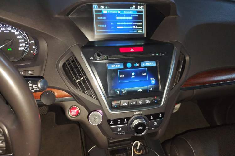 Used Acura MDX 2014 3.5L Elite Edition Audio And AC Panel