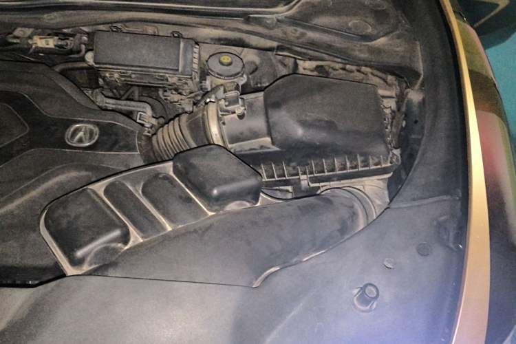 Used Acura MDX 2014 3.5L Elite Edition Engine Bay Left
