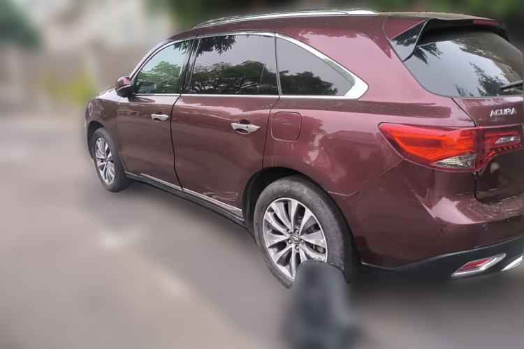 Used Acura MDX 2014 3.5L Luxury Edition Rear Left 45 Deg