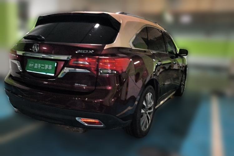 Used Acura MDX 2014 3.5L Elite Edition Rear Right 45 Deg