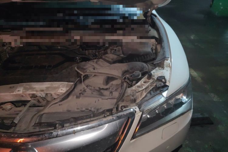 Used Acura MDX 2014 3.5L Elite Edition Engine Bay Left