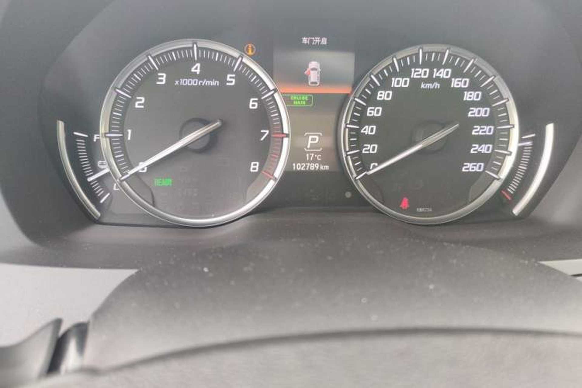 Used Acura MDX 2017 3.0L Xiangyu Version Odometer Close Up