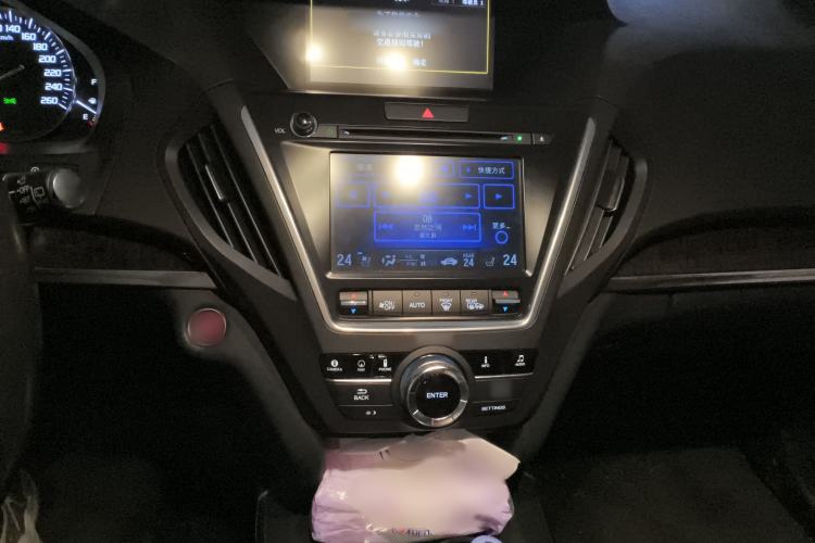 Used Acura MDX 2017 3.0L Comfort Edition Audio And AC Panel