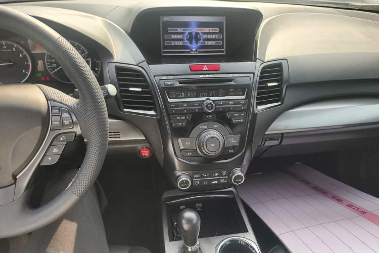 Used Acura RDX 2013 3.0L Two-Wheel Drive Elite Edition Audio And AC Panel