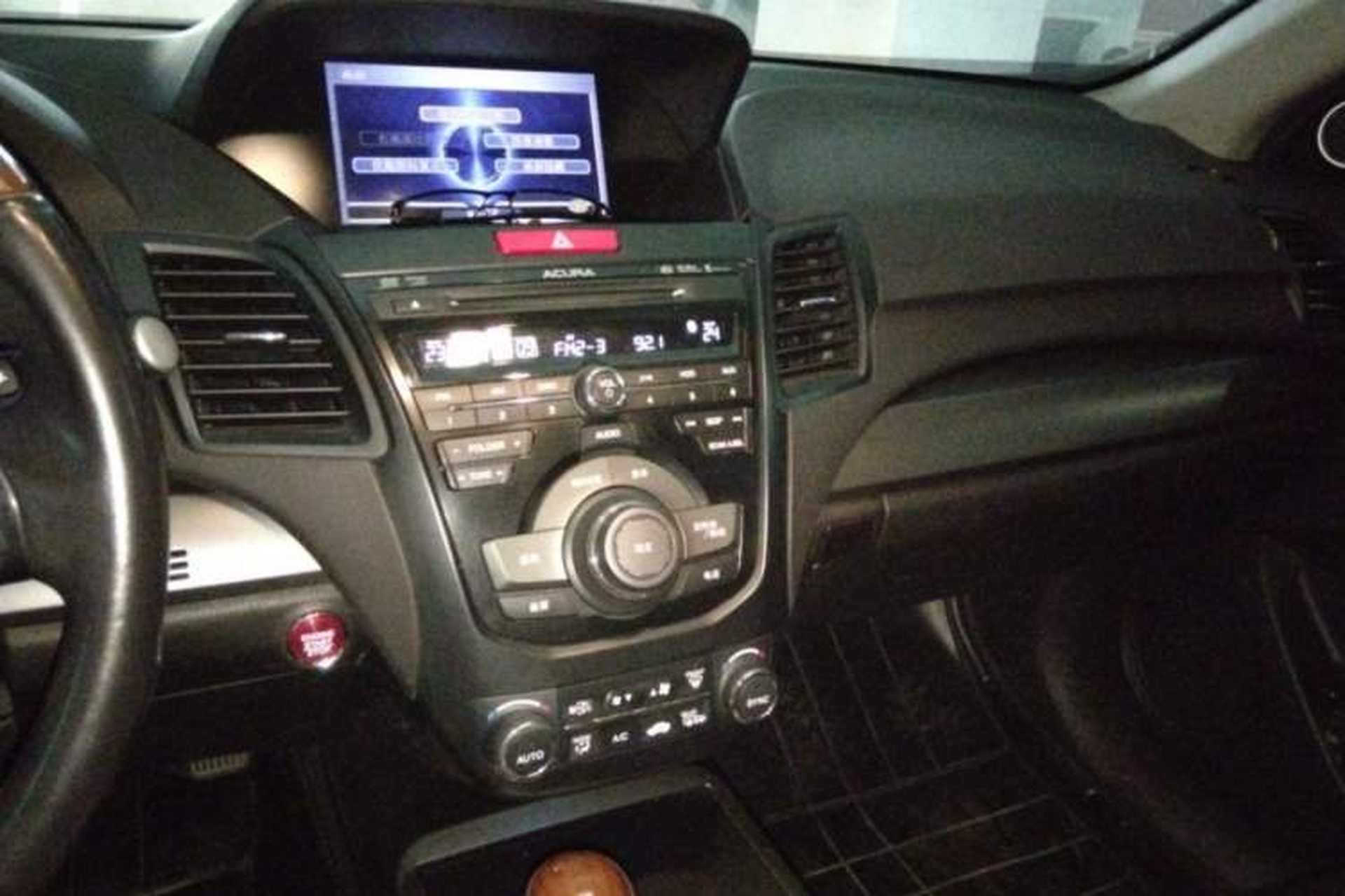 Used Acura RDX 2013 3.0L Two-Wheel Drive Elite Edition Audio And AC Panel