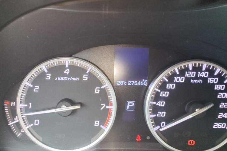 Used Acura RDX 2013 3.0L Two-Wheel Drive Elite Edition Odometer Close Up