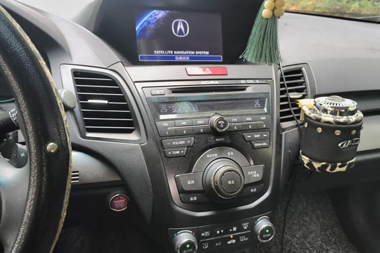 Used Acura RDX 2013 3.0L Two-Wheel Drive Elite Edition Audio And AC Panel