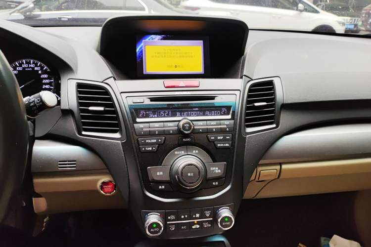 Used Acura RDX 2013 3.0L Two-Wheel Drive Elite Edition Audio And AC Panel