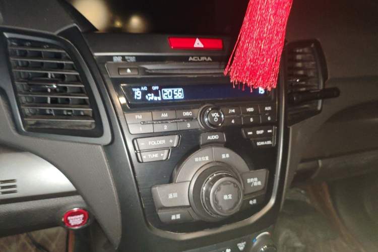 Used Acura RDX 2013 3.0L Two-Wheel Drive Elite Edition Audio And AC Panel