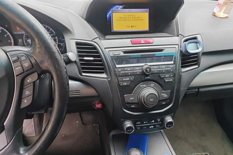 Used Acura RDX 2013 3.0L Two-Wheel Drive Elite Edition Audio And AC Panel