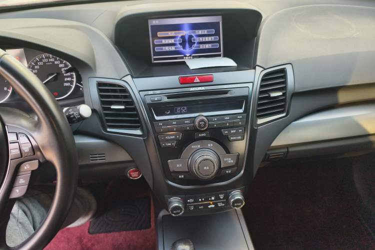 Used Acura RDX 2013 3.0L Two-Wheel Drive Elite Edition Audio And AC Panel