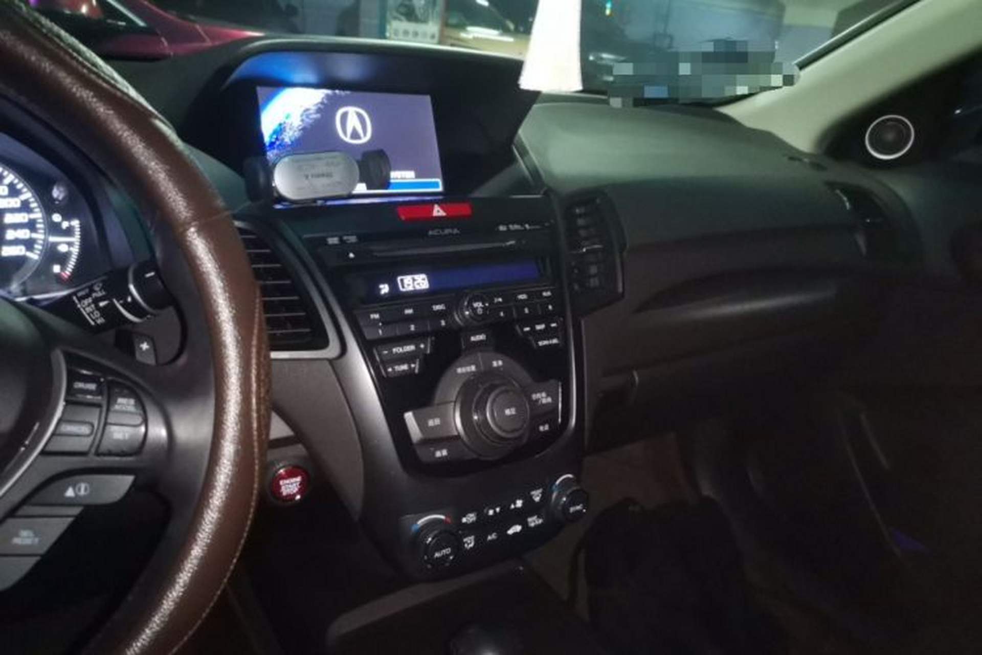 Used Acura RDX 2013 3.0L Two-Wheel Drive Elite Edition Audio And AC Panel