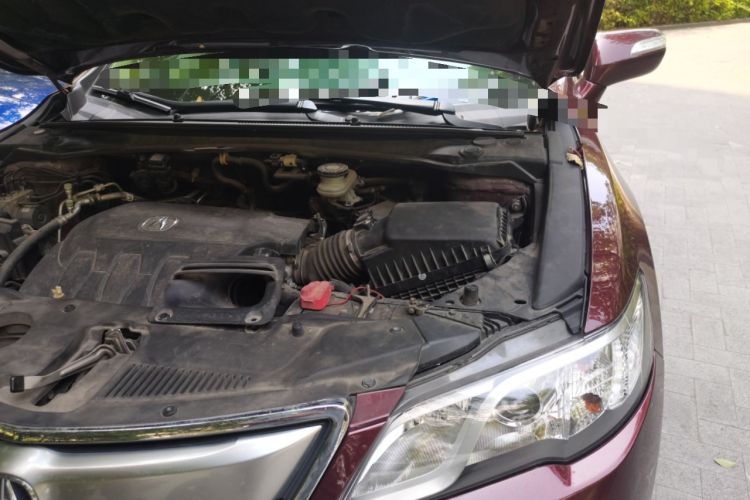 Used Acura RDX 2013 3.5L Four-Wheel Drive Luxury Edition Engine Bay Left