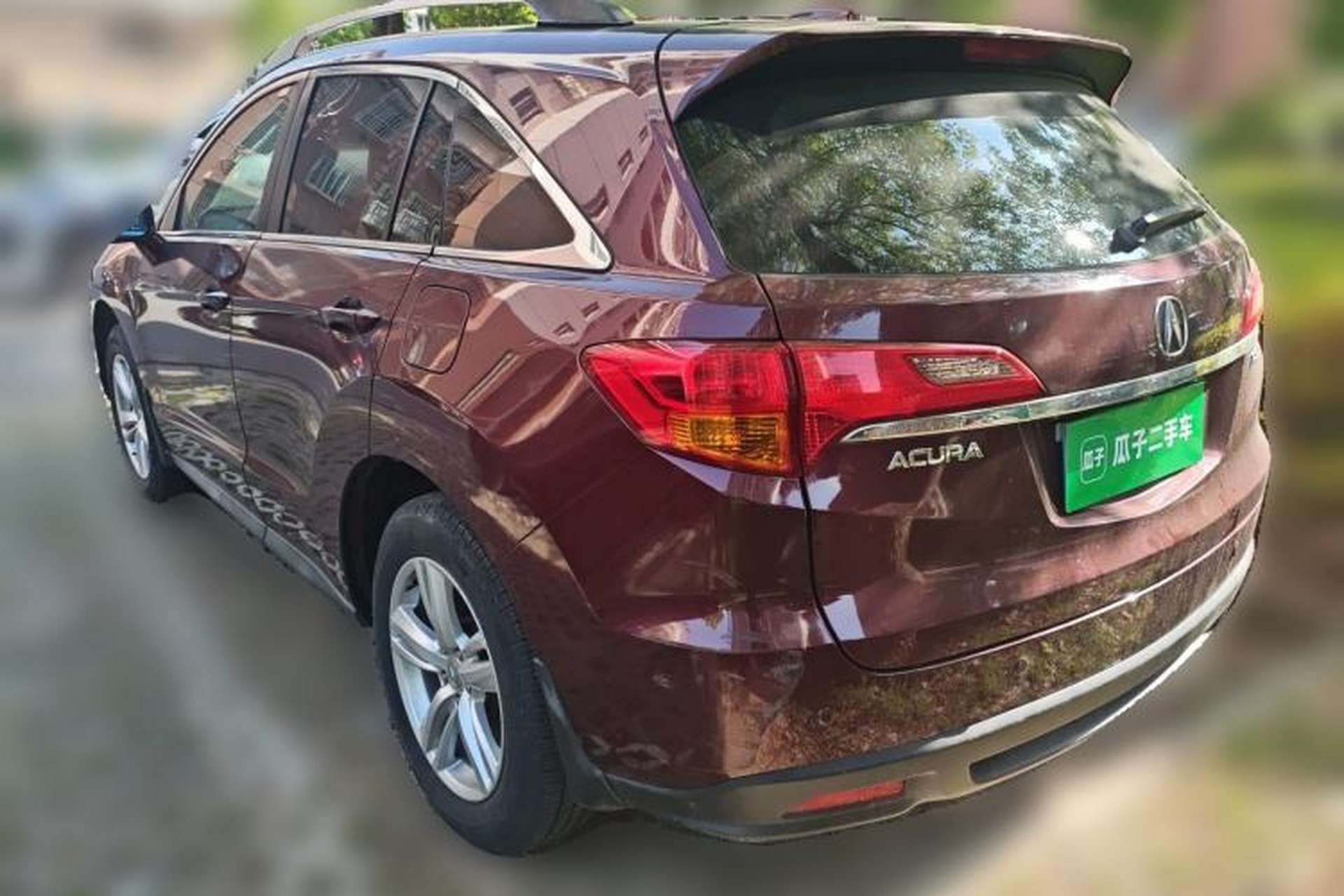 Used Acura RDX 2013 3.0L Two-Wheel Drive Elite Edition Rear Left 45 Deg