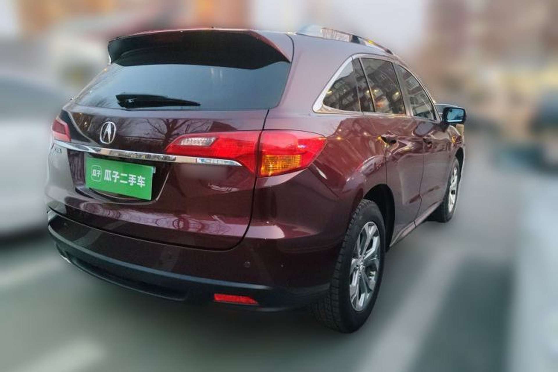 Used Acura RDX 2013 3.0L Two-Wheel Drive Elite Edition Rear Right 45 Deg