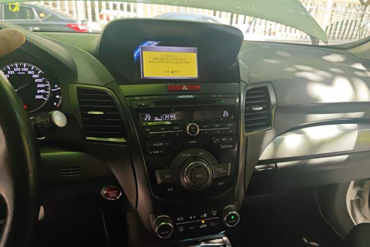 Used Acura RDX 2013 3.0L Two-Wheel Drive Elite Edition Audio And AC Panel