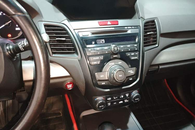 Used Acura RDX 2013 3.0L Two-Wheel Drive Elite Edition Audio And AC Panel
