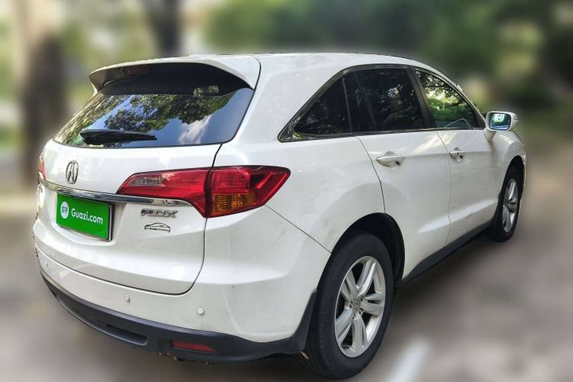 Used Acura RDX 2013 3.0L Two-Wheel Drive Elite Edition Rear Right 45 Deg