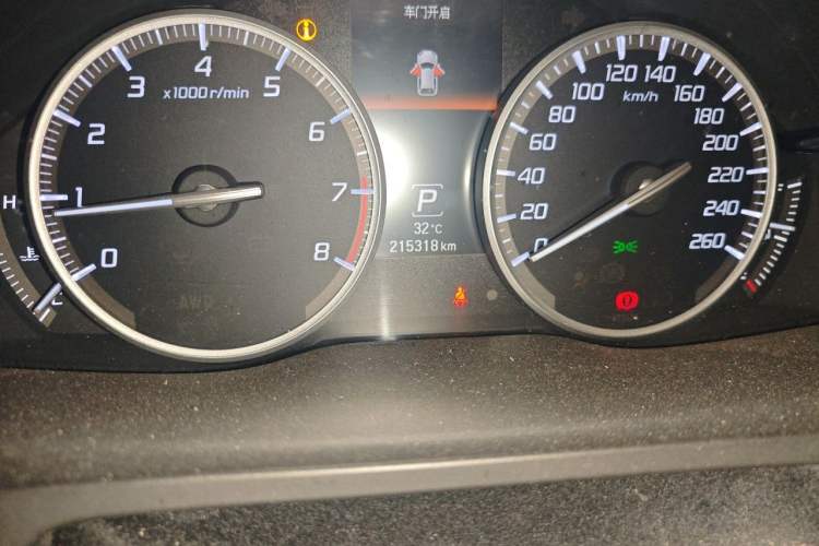 Used Acura RDX 2016 3.0L Two-Wheel Drive Comfort Edition Odometer Close Up