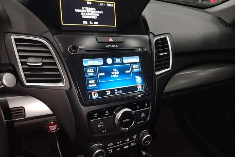 Used Acura RDX 2016 3.0L Four-Wheel Drive Deluxe Edition Audio And AC Panel