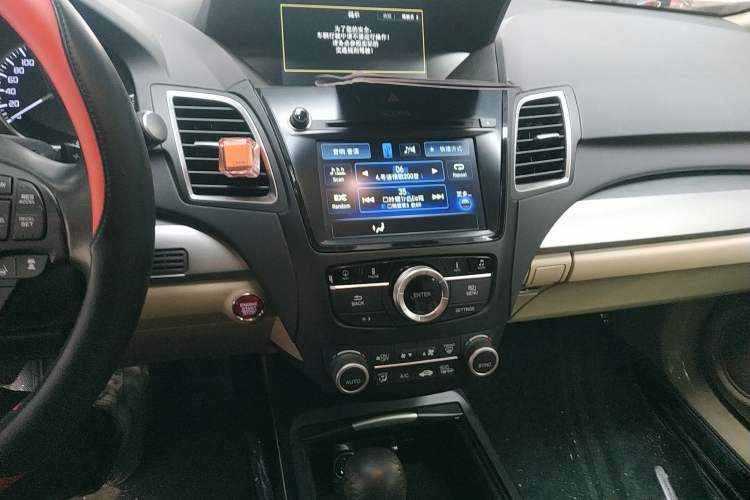 Used Acura RDX 2016 3.0L Four-Wheel Drive Deluxe Edition Audio And AC Panel