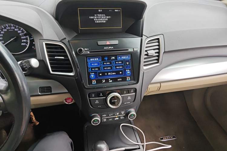 Used Acura RDX  Audio And AC Panel