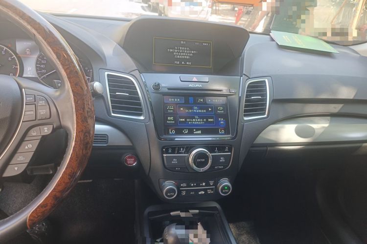 Used Acura RDX 2016 3.0L Four-Wheel Drive Deluxe Edition Audio And AC Panel