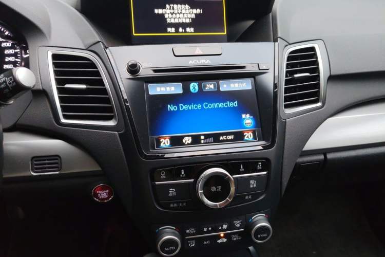 Used Acura RDX 2016 3.0L Two-Wheel-Drive Elite Edition Audio And AC Panel
