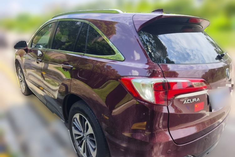 Used Acura RDX 2016 3.0L Four-Wheel Drive Deluxe Edition Rear Left 45 Deg