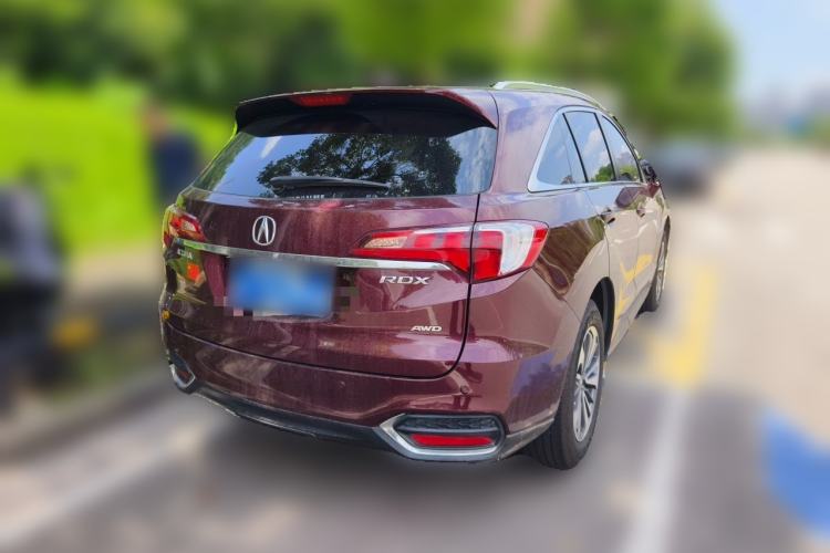 Used Acura RDX 2016 3.0L Four-Wheel Drive Deluxe Edition Rear Right 45 Deg