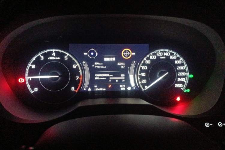 Used Acura RDX 2019 2.0T Diamond Edition · Majestic Version SH-AWD China V Standard Instrument Cluster