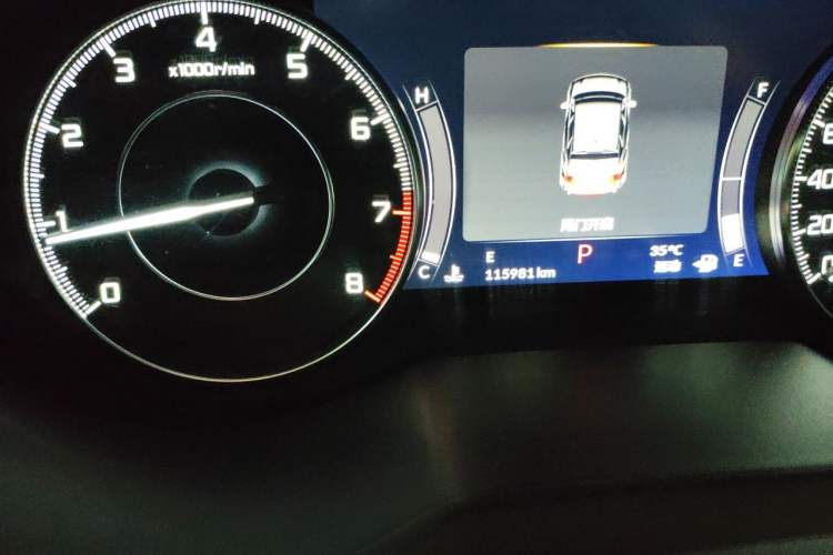 Used Acura RDX 2019 2.0T Smart Enjoyment Version SH-AWD China V Standard Odometer Close Up