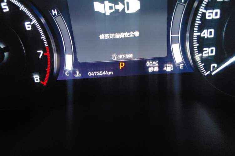 Used Acura RDX 2019 2.0T Smart Enjoyment Version SH-AWD China VI Odometer Close Up